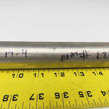 1-3/8" Diameter 17-4 Stainless Steel Non Heat Treated Round Bar Stock 15"