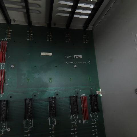 Barber Coleman Maco 4000 Injection Control 12-Slot Rack Motherboard PCB Chassis