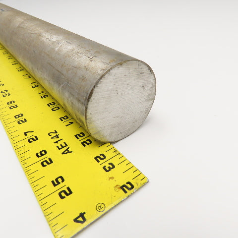 2-1/8" Diameter 17-4 Stainless Steel Non Heat Treated Round Bar Stock 21"