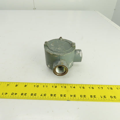 1" 3-Way Aluminum Conduit Outlet Body