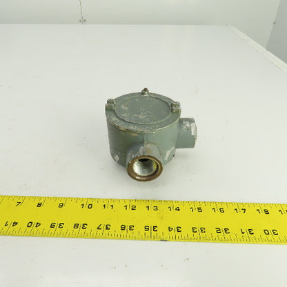 1" 3-Way Aluminum Conduit Outlet Body