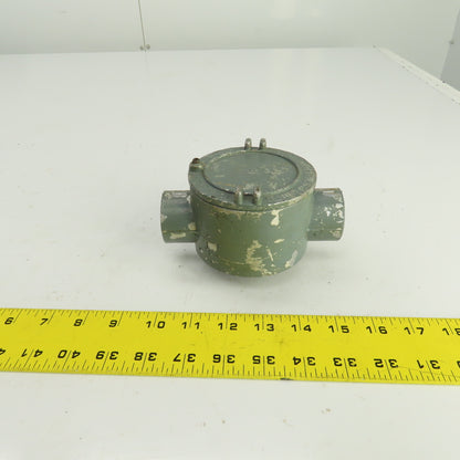 1" 3-Way Aluminum Conduit Outlet Body