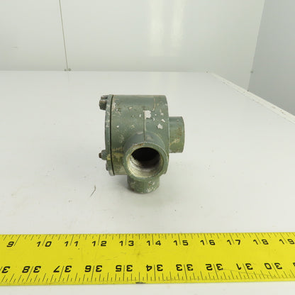 1" 3-Way Aluminum Conduit Outlet Body