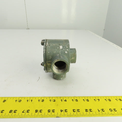1" 3-Way Aluminum Conduit Outlet Body