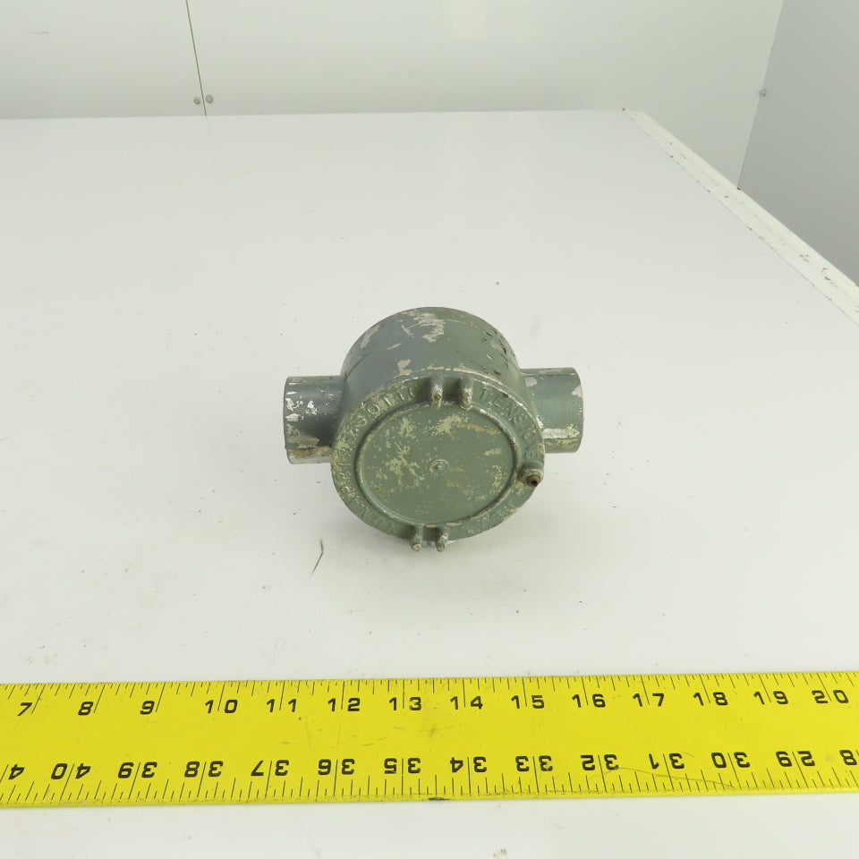 1" 3-Way Aluminum Conduit Outlet Body