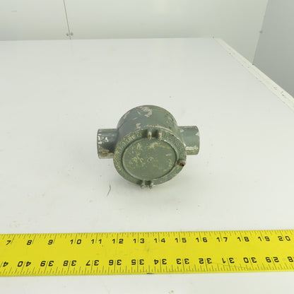 1" 3-Way Aluminum Conduit Outlet Body
