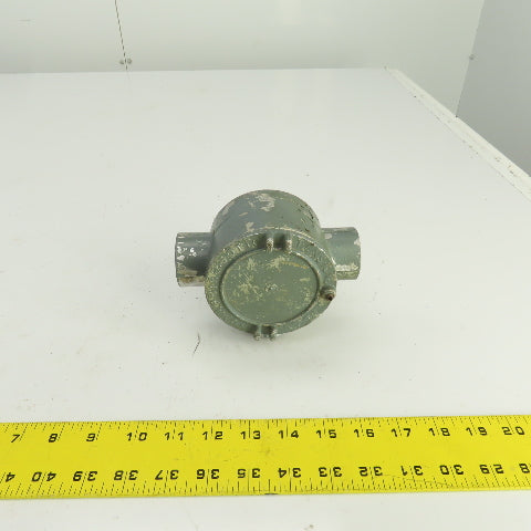 1" 3-Way Aluminum Conduit Outlet Body