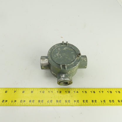 1" 3-Way Aluminum Conduit Outlet Body