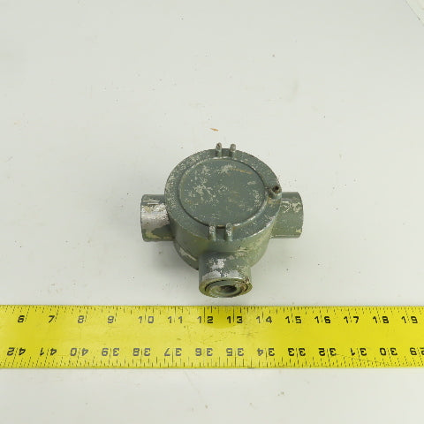 1" 3-Way Aluminum Conduit Outlet Body