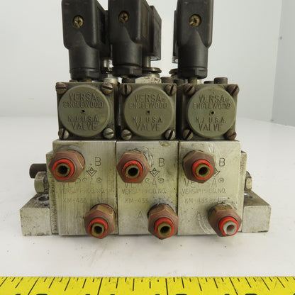 Versa Pneumatic Air Directional Solenoid Valve 3-Way 24VDC Coil