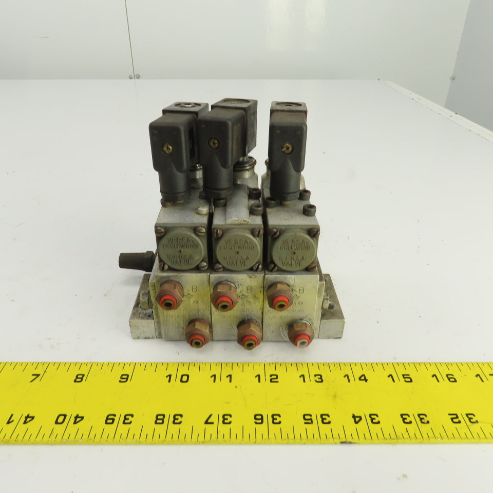 Versa Pneumatic Air Directional Solenoid Valve 3-Way 24VDC Coil