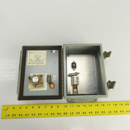 Hoffman 8" x 6" x 3-1/2" Electrical Enclosure W/Backplate & Potentiometer