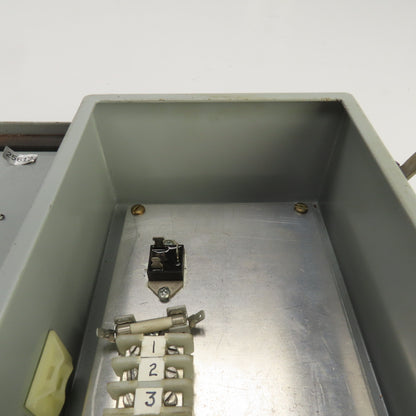 Hoffman 8" x 6" x 3-1/2" Electrical Enclosure W/Backplate & Potentiometer