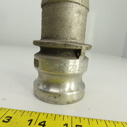 Ever-Tite MS-27021-11 2E Aluminum Cam & Groove Coupling 2" Barb x Camlock