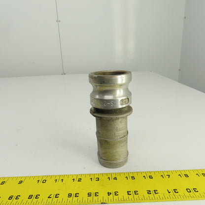 Ever-Tite MS-27021-11 2E Aluminum Cam & Groove Coupling 2" Barb x Camlock