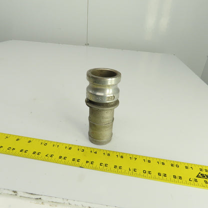 Ever-Tite MS-27021-11 2E Aluminum Cam & Groove Coupling 2" Barb x Camlock