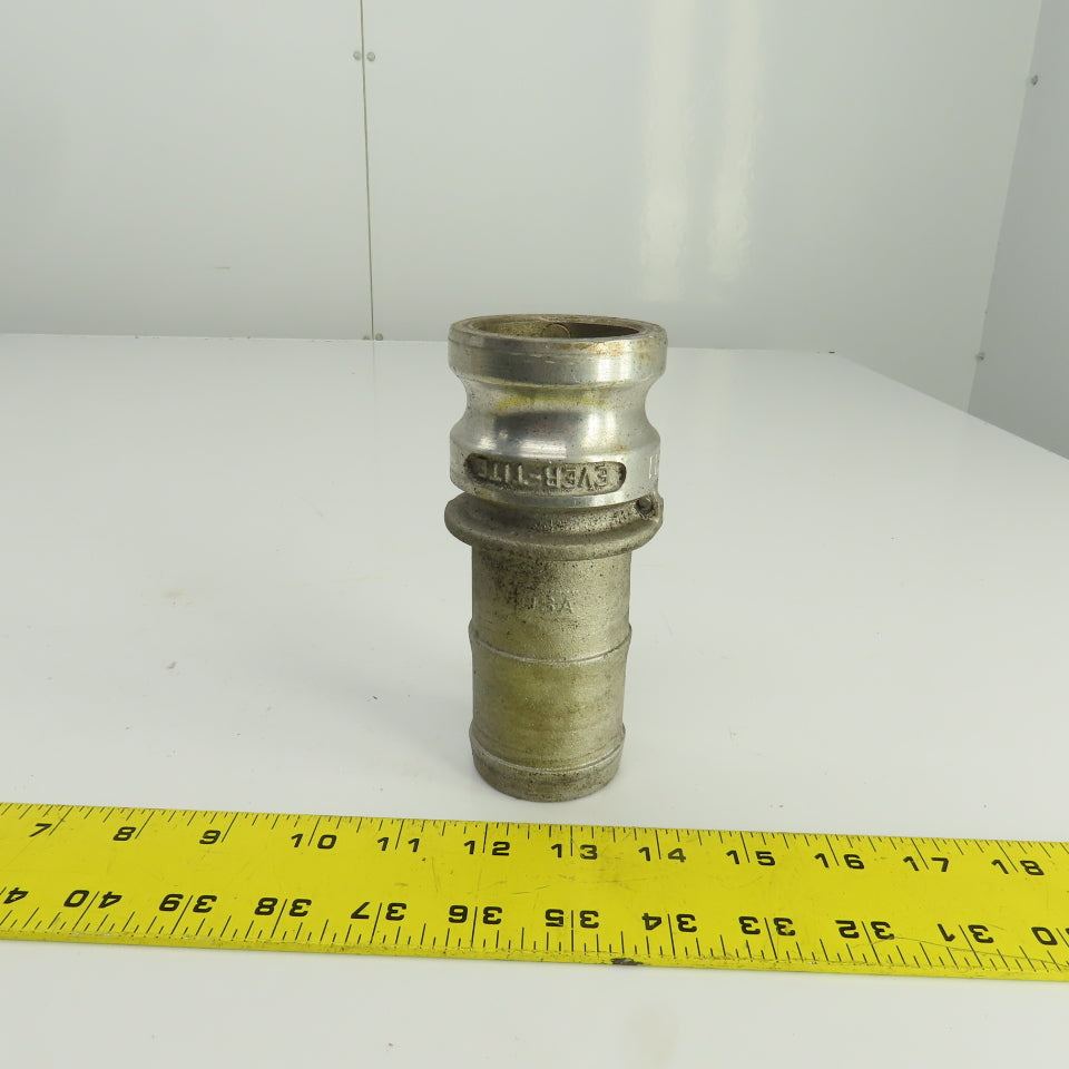 Ever-Tite MS-27021-11 2E Aluminum Cam & Groove Coupling 2" Barb x Camlock