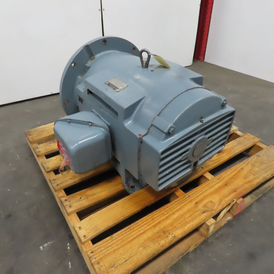 US Motor 125Hp 460V 3Ph 1775RPM AC Flange Mount 405TSD Motor 2" Shaft
