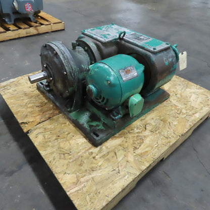 Reeves 4283-C-18 Vari Speed 57:1 Ratio 3Hp 10-61RPM Moto Drive 220/440V 3Ph