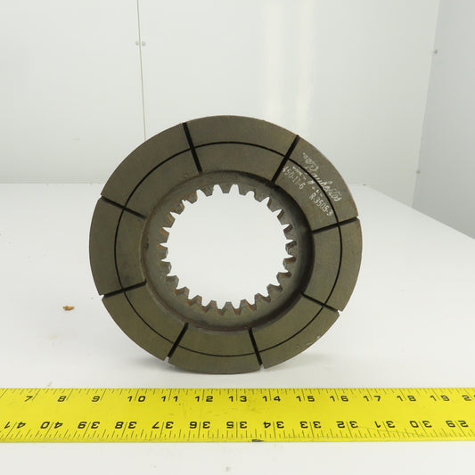 Raybestos 450-11-6 R-3505-3 Brake Pad 8-1/8" OD x 1-3/8" Thick 24 Tooth Bore