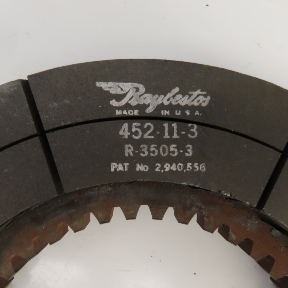 Raybestos 452-11-3 R-3505-3 Brake Pad 12-3/4" OD x 1-7/8" Thick 42 Tooth Bore