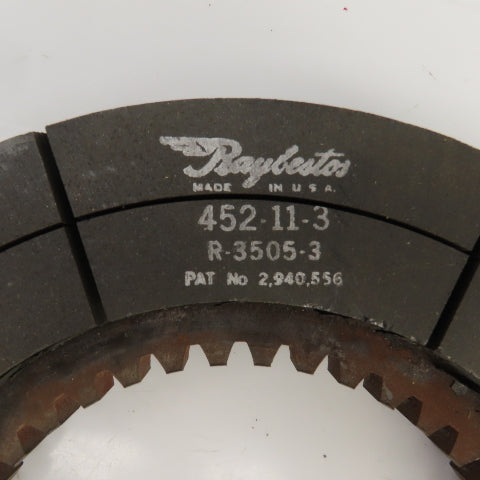 Raybestos 452-11-3 R-3505-3 Brake Pad 12-3/4" OD x 1-7/8" Thick 42 Tooth Bore