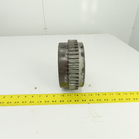 42 Tooth Steel Spur Gear 7.210" OD x 1-1/4" Wide 1.725" Smooth Bore