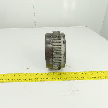42 Tooth Steel Spur Gear 7.210" OD x 1-1/4" Wide 1.725" Smooth Bore