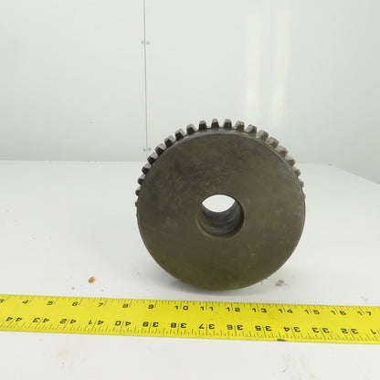 42 Tooth Steel Spur Gear 7.210" OD x 1-1/4" Wide 1.725" Smooth Bore
