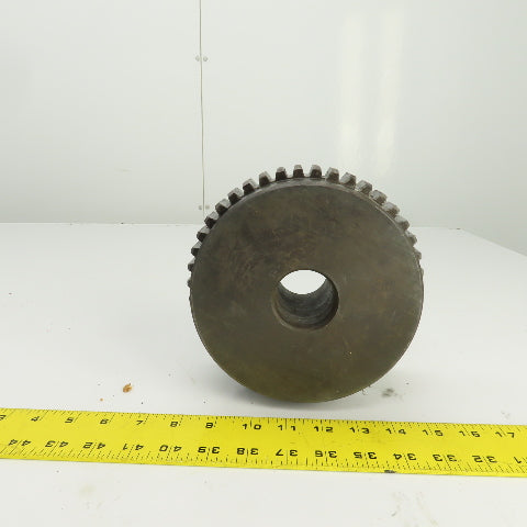 42 Tooth Steel Spur Gear 7.210" OD x 1-1/4" Wide 1.725" Smooth Bore