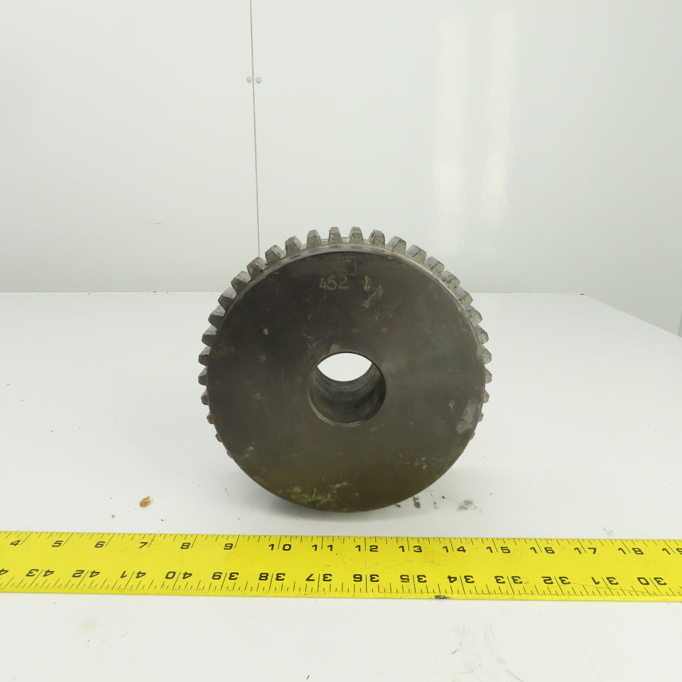 42 Tooth Steel Spur Gear 7.210" OD x 1-1/4" Wide 1.725" Smooth Bore