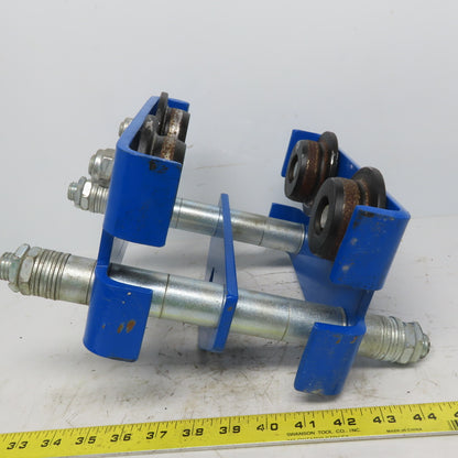 Sarke SP100 Plain Push Trolley 1 Ton Capacity Flange Width: 3.9" - 5.7"