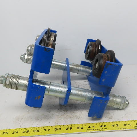 Sarke SP100 Plain Push Trolley 1 Ton Capacity Flange Width: 3.9" - 5.7"
