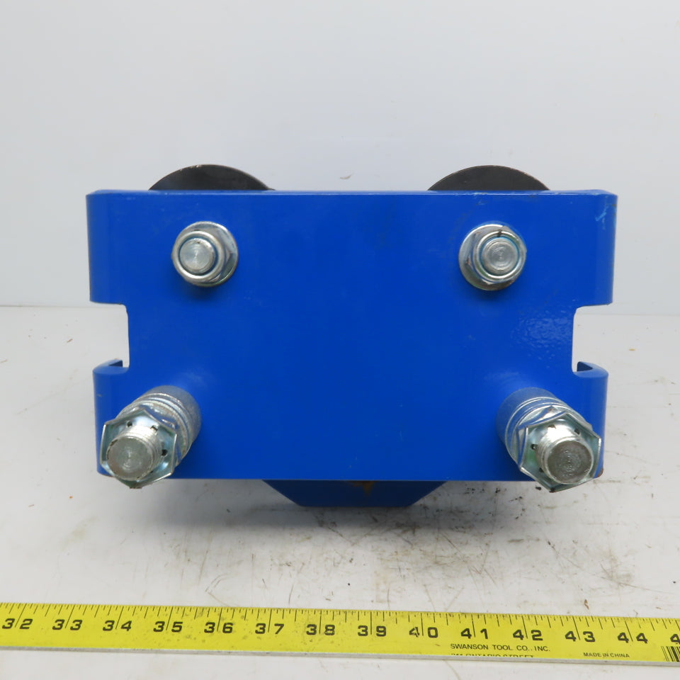 Sarke SP100 Plain Push Trolley 1 Ton Capacity Flange Width: 3.9" - 5.7"