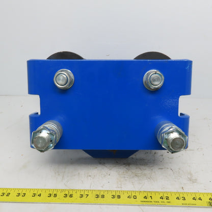 Sarke SP100 Plain Push Trolley 1 Ton Capacity Flange Width: 3.9" - 5.7"
