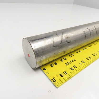 2-1/8" Diameter 17-4 Stainless Steel Non Heat Treated Round Bar Stock 25"