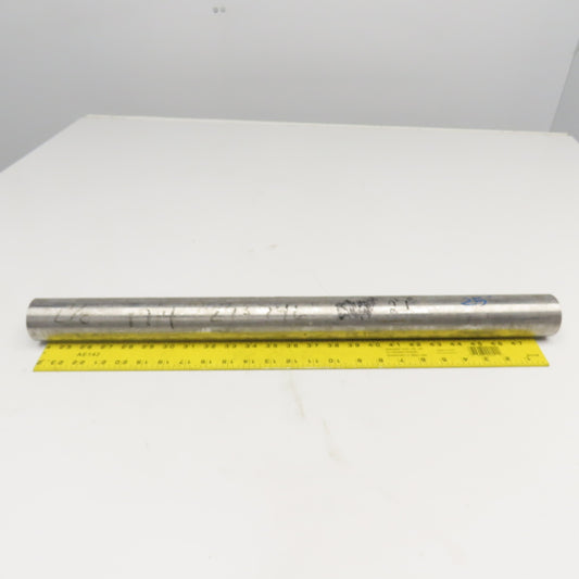 2-1/8" Diameter 17-4 Stainless Steel Non Heat Treated Round Bar Stock 25"