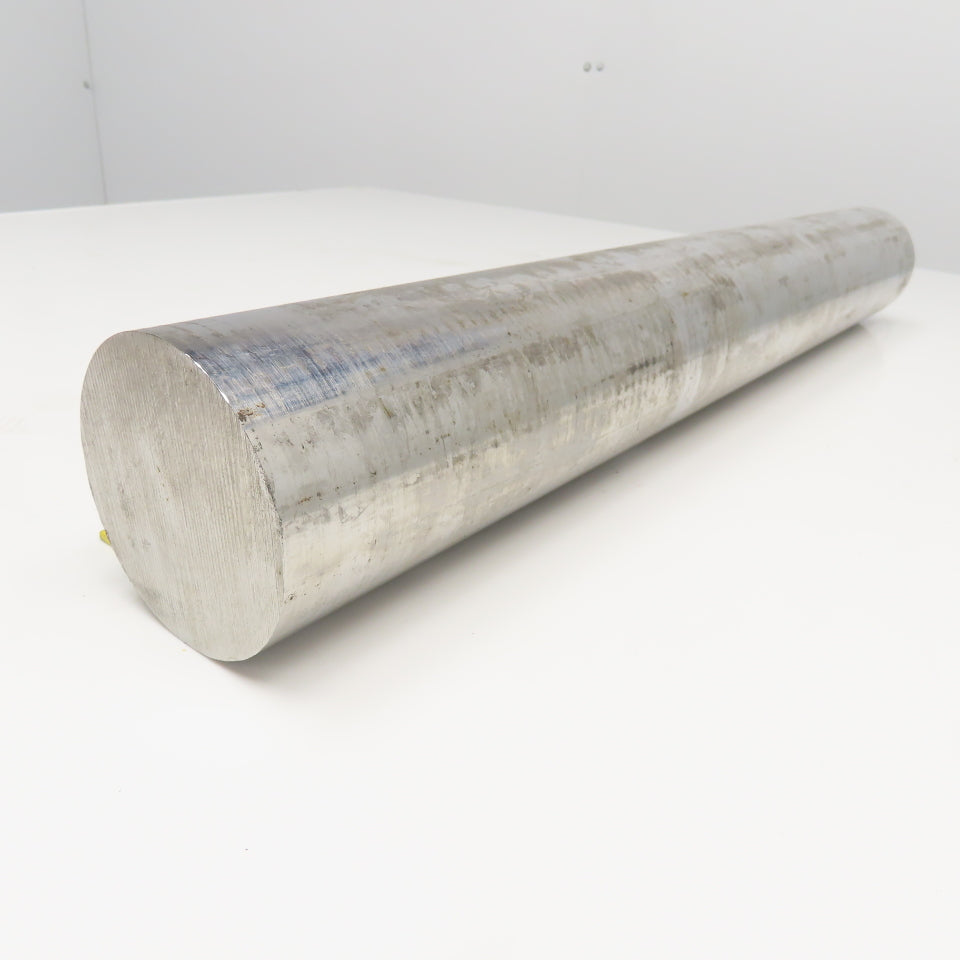 3-1/2" Diameter 17-4 Stainless Steel Non Heat Treated Round Bar Stock 25"