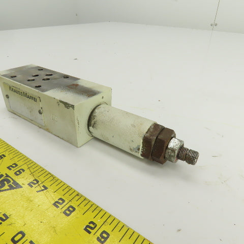 Krauss Maffei SDDB-3-BBAR-6-SL Hydraulic Pressure Sequence Valve