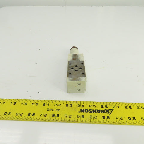 Krauss Maffei SDDB-3-BBAR-6-SL Hydraulic Pressure Sequence Valve