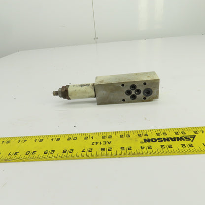 Krauss Maffei SDDB-3-BBAR-6-SL Hydraulic Pressure Sequence Valve