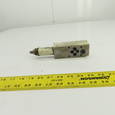 Krauss Maffei SDDB-3-BBAR-6-SL Hydraulic Pressure Sequence Valve