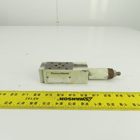 Krauss Maffei SDDB-3-BBAR-6-SL Hydraulic Pressure Sequence Valve