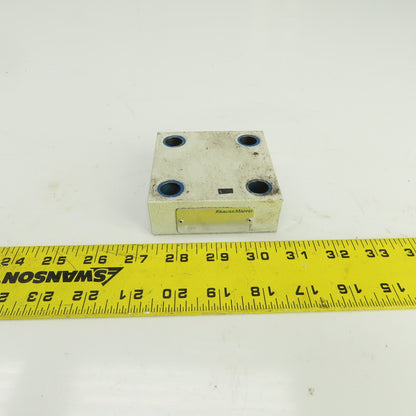 Krauss Maffei R900905455 Hydraulic Control Valve Cover