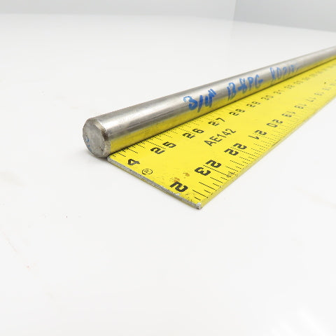 3/4" Diameter 13-8 PG Stainless Steel Non Heat Treated Round Bar Stock 23"