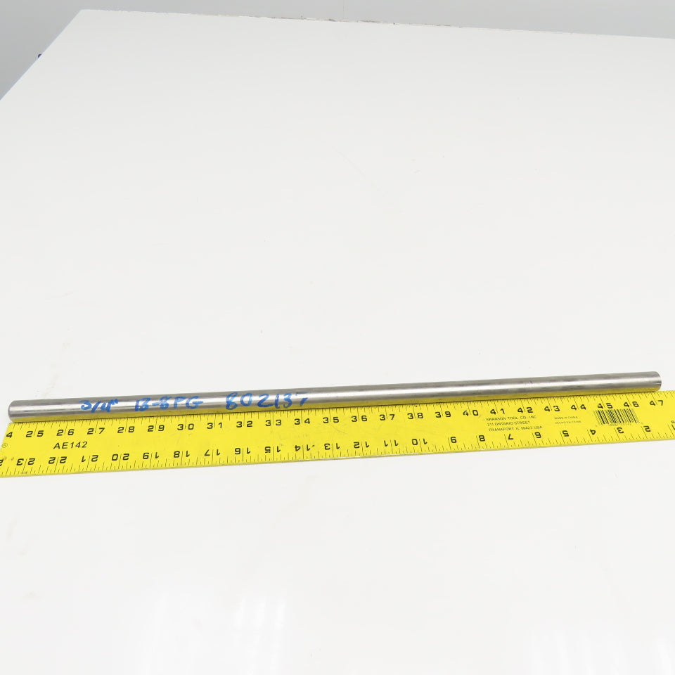 3/4" Diameter 13-8 PG Stainless Steel Non Heat Treated Round Bar Stock 23"