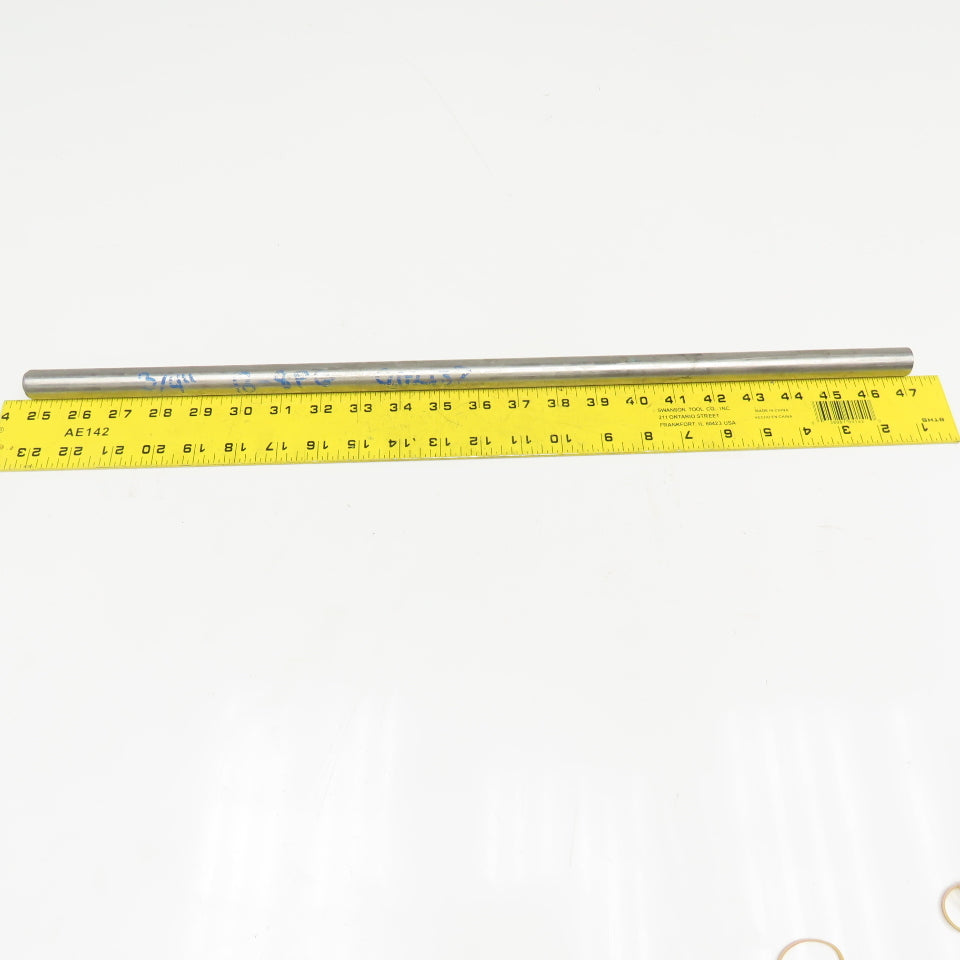 3/4" Diameter 13-8 PG Stainless Steel Non Heat Treated Round Bar Stock 22"