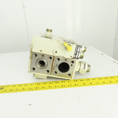 Krauss Maffei 2020736 213402 Hydraulic Multiport Valve Manifold Assembly