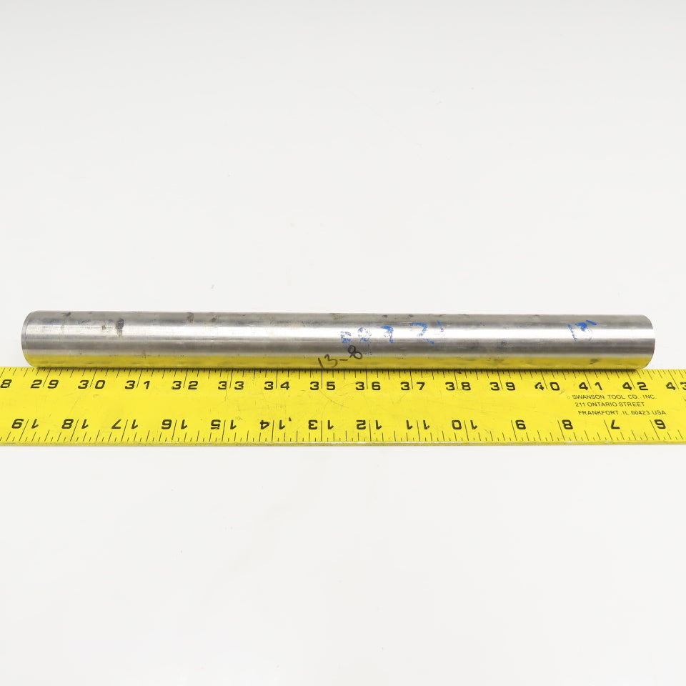 1-1/4" Diameter 13-8 PG Stainless Steel Non Heat Treated Round Bar Stock 13"