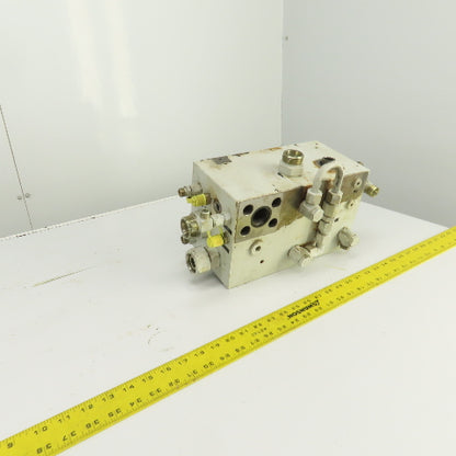 Krauss Maffei 8175757 213491 Hydraulic Multiport Valve Manifold Assembly